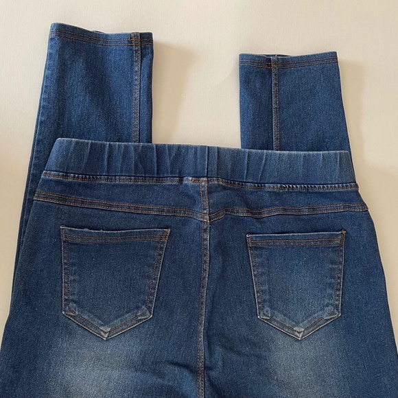 𝅺COLOR 5 DENIM JEGGINGS  Women’s size L 12-14 - Picture 1 of 6
